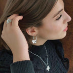 Pendientes Aros Hydrangea