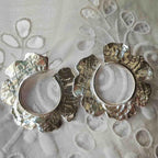 Pendientes Aros Flor de Loto