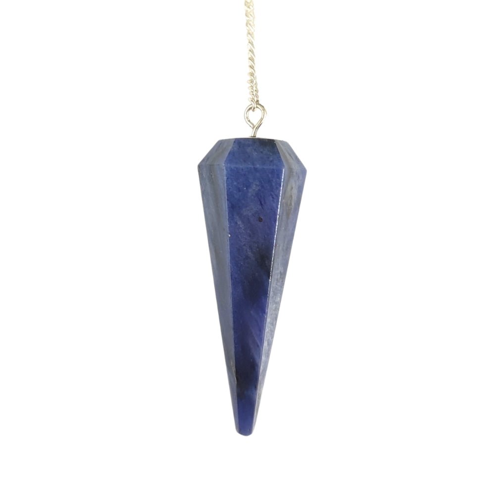 Péndulo de Sodalita facetado