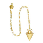 Péndulo Triangular Dorado