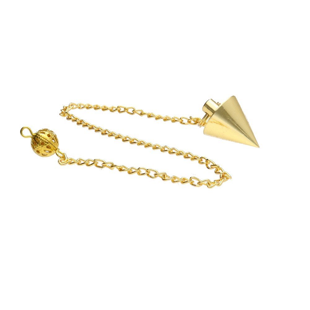 Péndulo Triangular Dorado