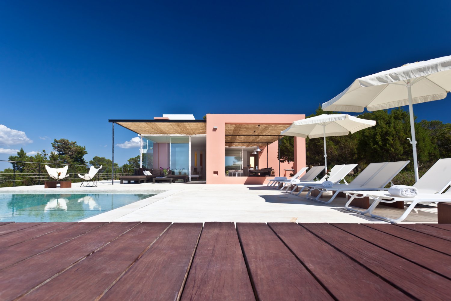 Panoramic Sea-View Hilltop Modern Ibiza Villa with Amazing Sunsets near Cala Bassa