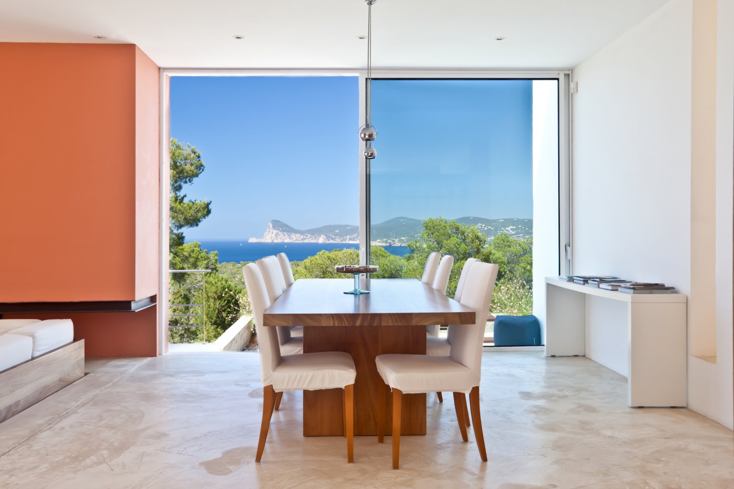 Panoramic Sea-View Hilltop Modern Ibiza Villa with Amazing Sunsets near Cala Bassa