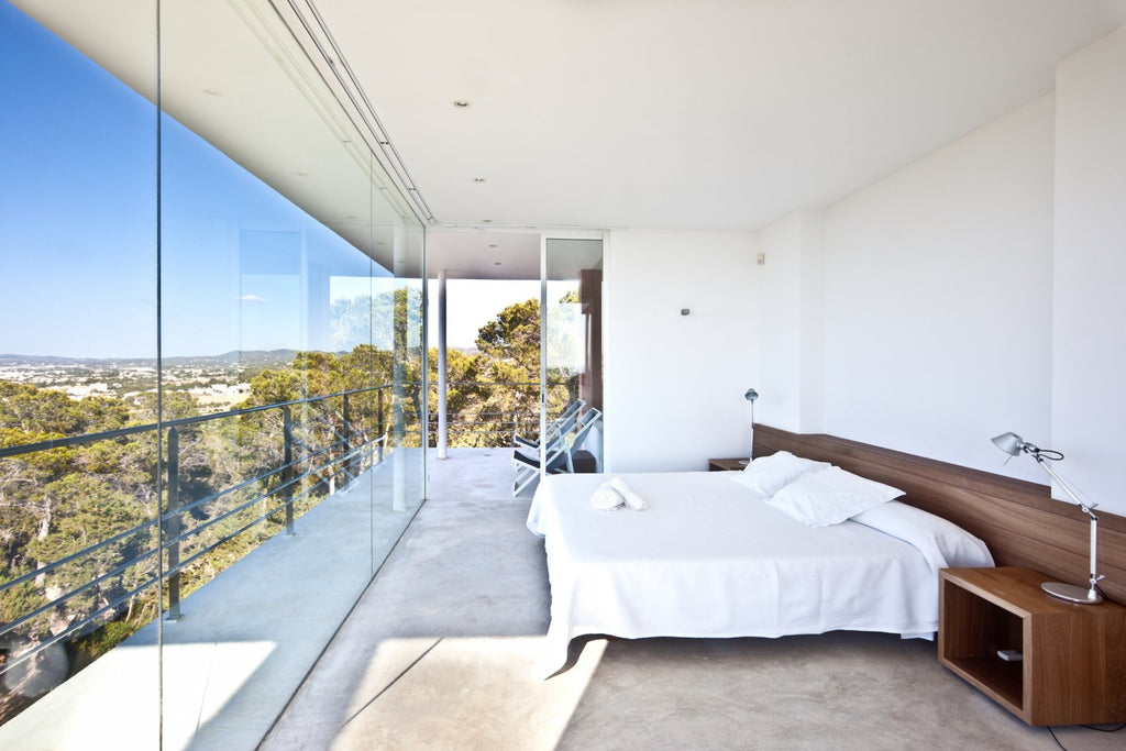 Panoramic Sea-View Hilltop Modern Ibiza Villa with Amazing Sunsets near Cala Bassa