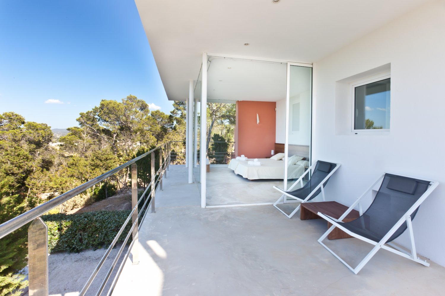 Panoramic Sea-View Hilltop Modern Ibiza Villa with Amazing Sunsets near Cala Bassa
