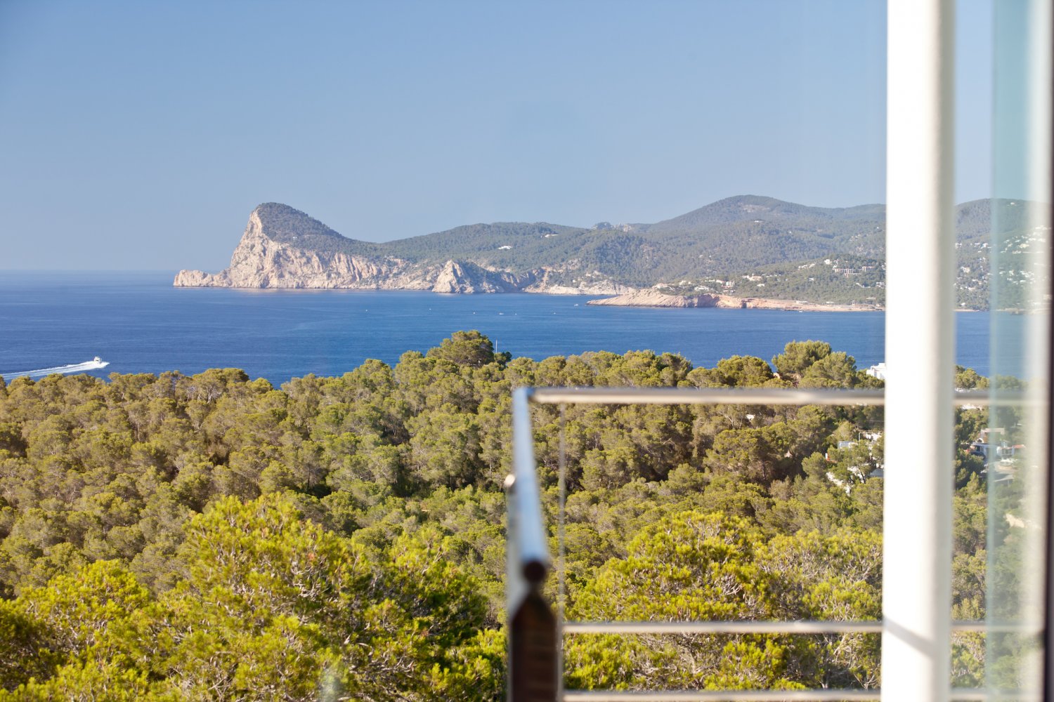 Panoramic Sea-View Hilltop Modern Ibiza Villa with Amazing Sunsets near Cala Bassa