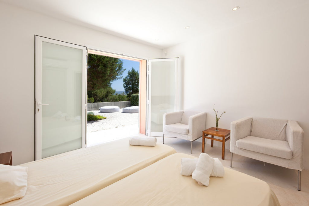 Panoramic Sea-View Hilltop Modern Ibiza Villa with Amazing Sunsets near Cala Bassa
