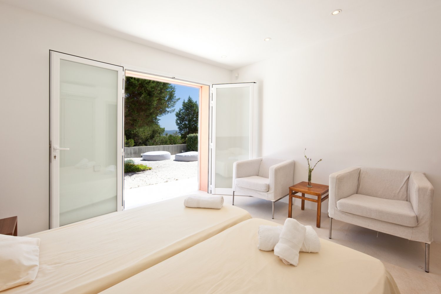 Panoramic Sea-View Hilltop Modern Ibiza Villa with Amazing Sunsets near Cala Bassa