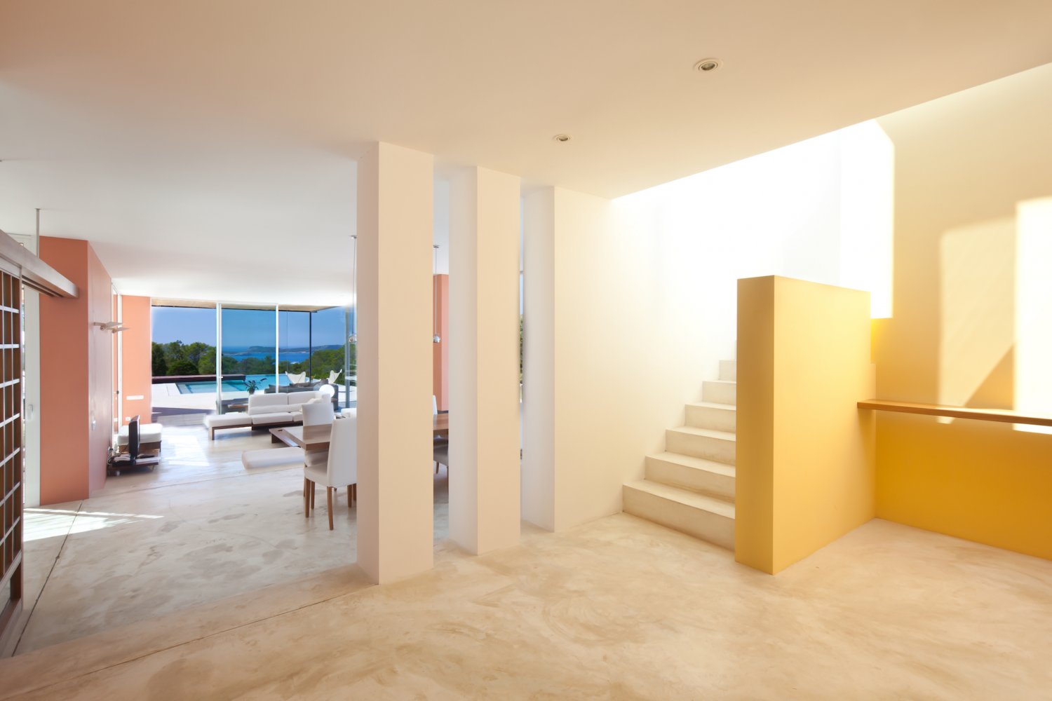 Panoramic Sea-View Hilltop Modern Ibiza Villa with Amazing Sunsets near Cala Bassa