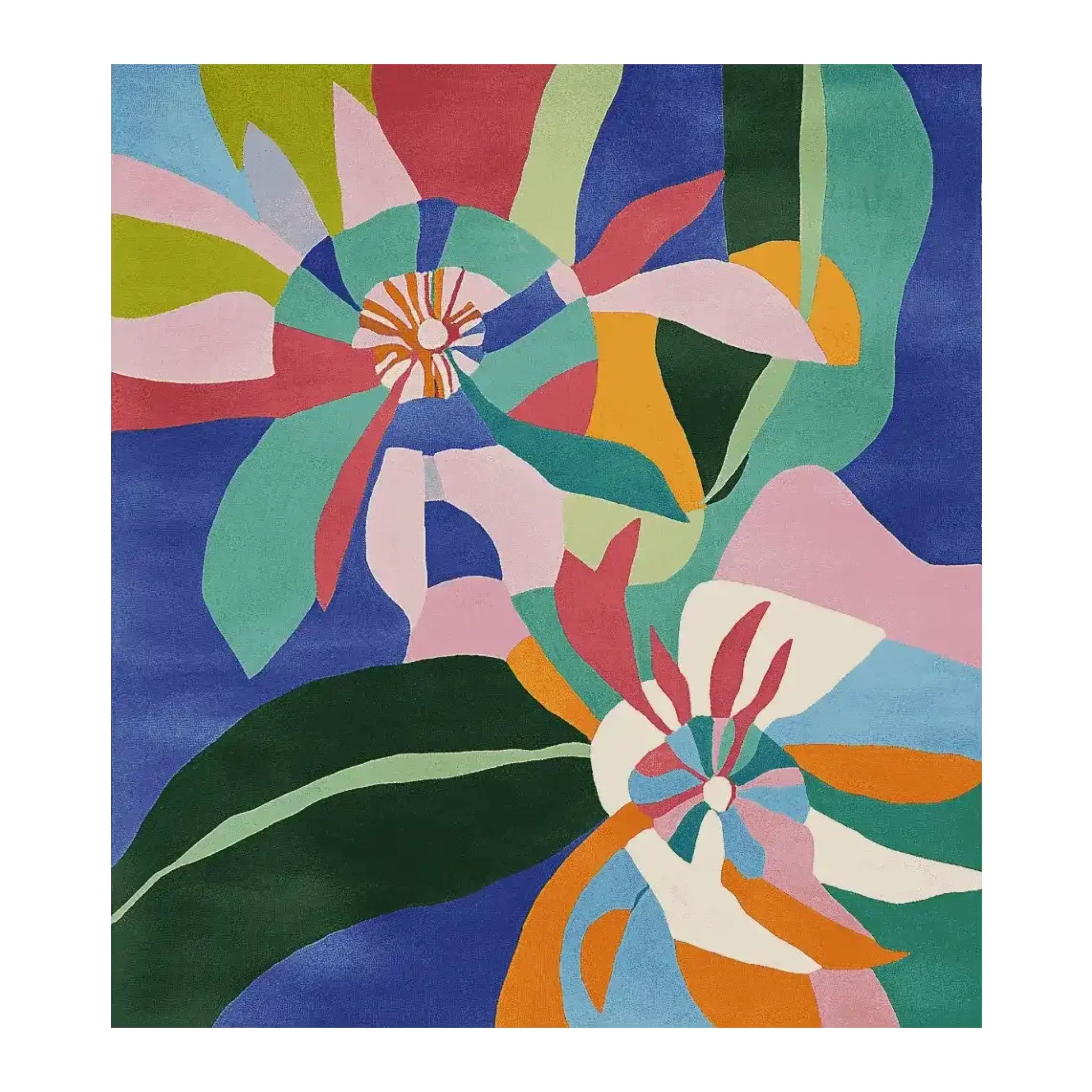 Petalscape Layers Hand Tufted Rug