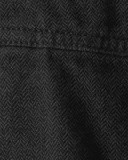 Peto de pana algodón negro