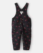 Peto de pana con estampado floral