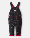 Peto de pana con estampado floral