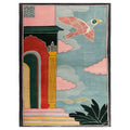Phoenix Sky Citadel Hand Tufted Wool Rug