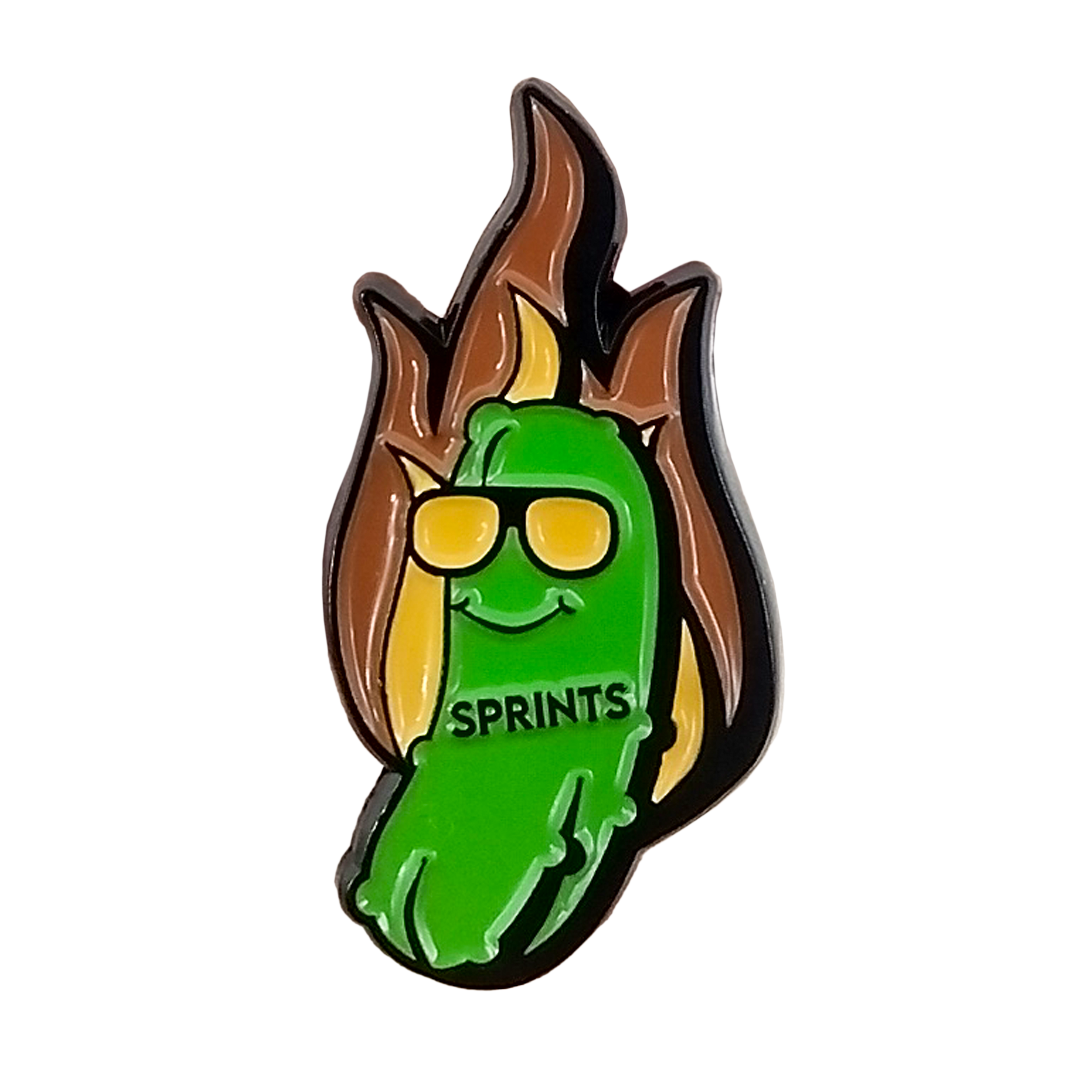 Sprints Spicy Pickle Enamel Pin