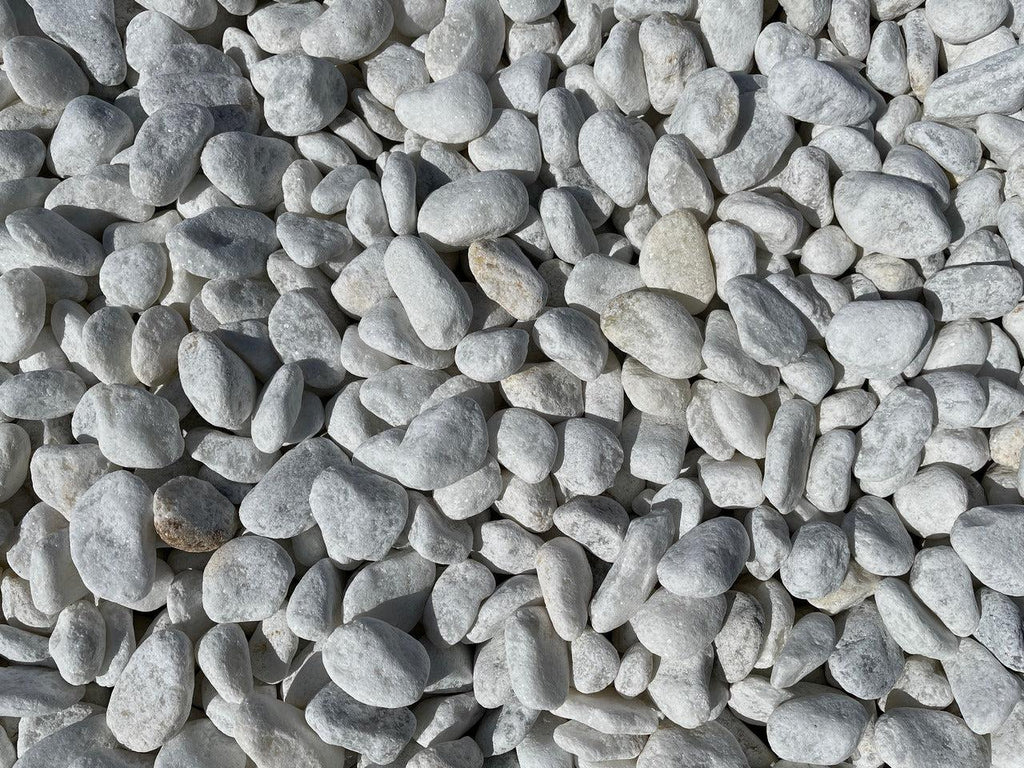 Canto rodado Blanco Macael