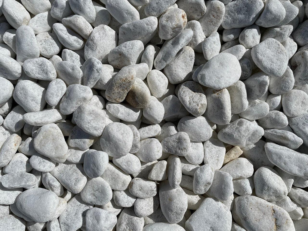 Canto rodado Blanco Macael