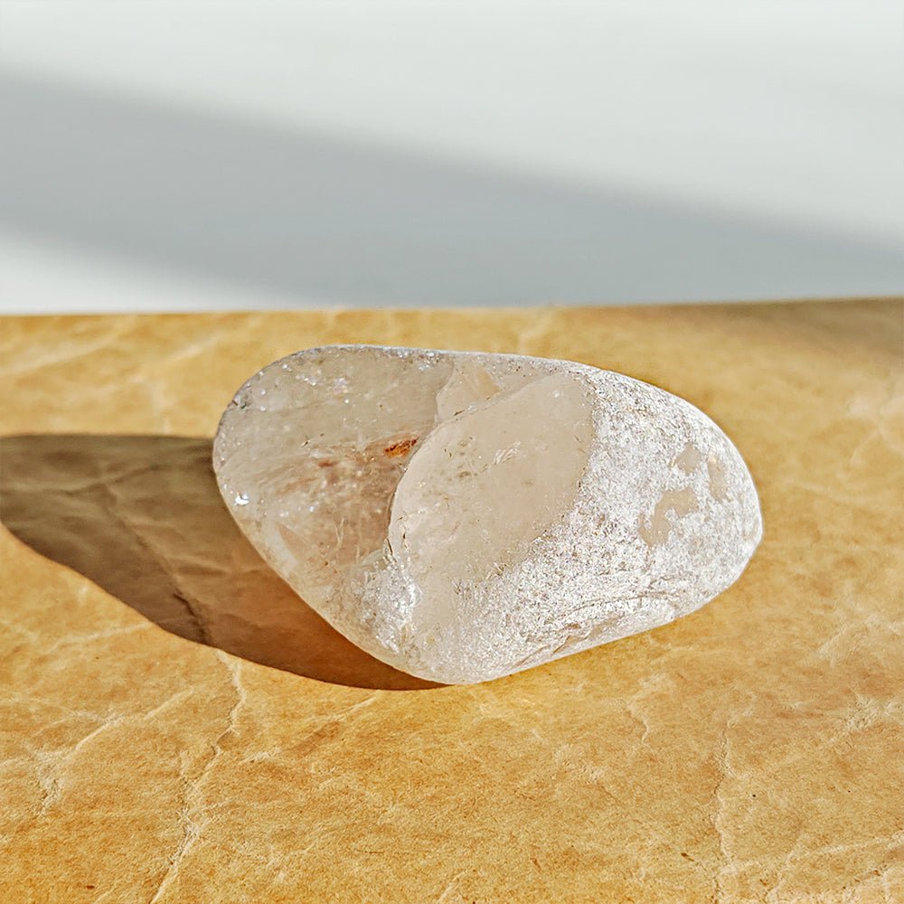 Piedra Vidente de Cuarzo Blanco 01 - Edición Imperfecta