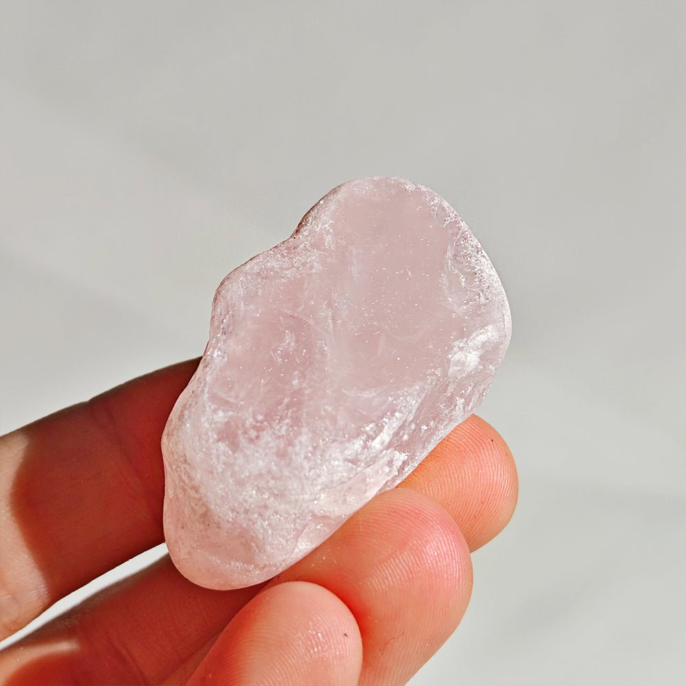 Piedra Vidente de Cuarzo Rosa 01 - Edición Imperfecta