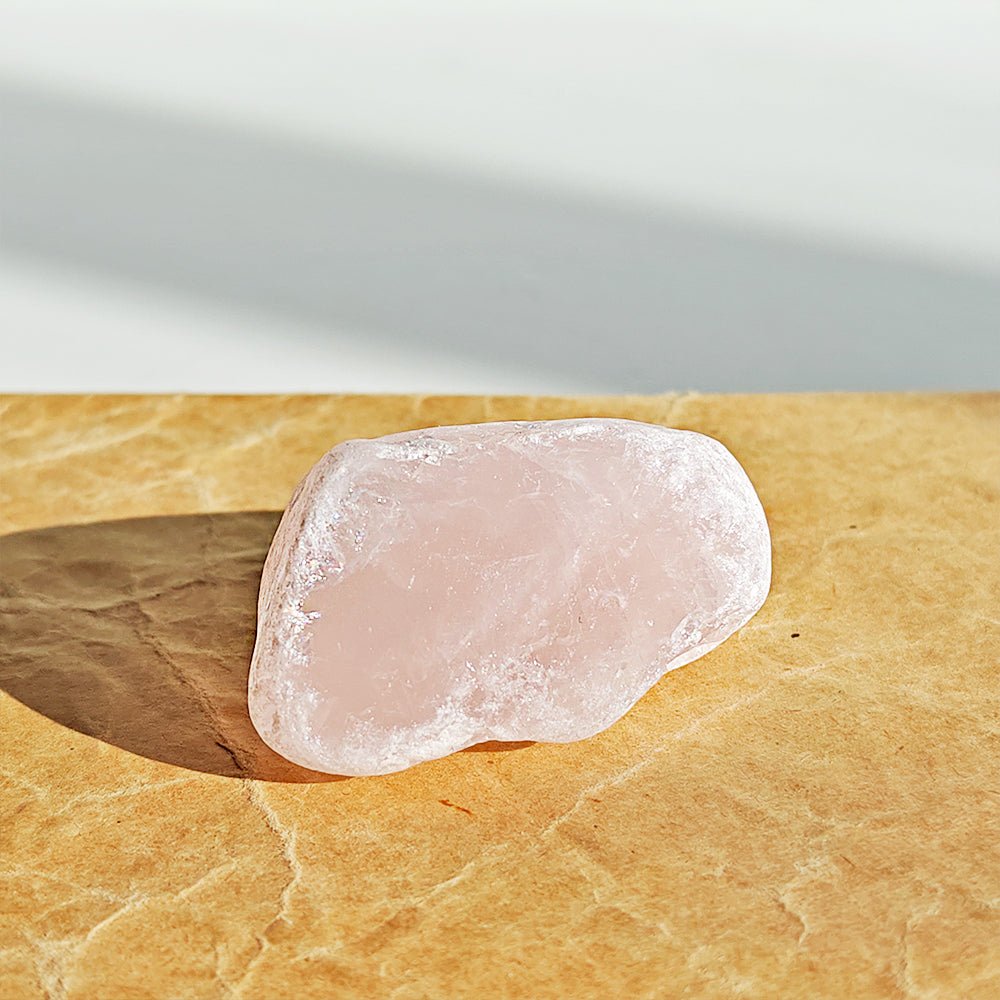 Piedra Vidente de Cuarzo Rosa 01 - Edición Imperfecta