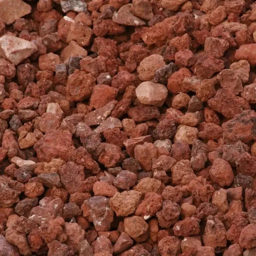 Grava Volcánica Roja