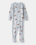 Pijama algodón con diseño azul