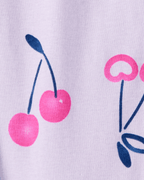 Pijama algodón con diseño cerezas