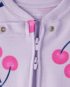 Pijama algodón con diseño cerezas