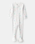 Pijama algodón con diseño corazones