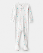 Pijama algodón con diseño corazones