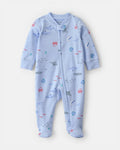 Pijama de algodón con estampado de animales marinos