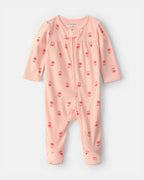 Pijama de algodón con estampado floral