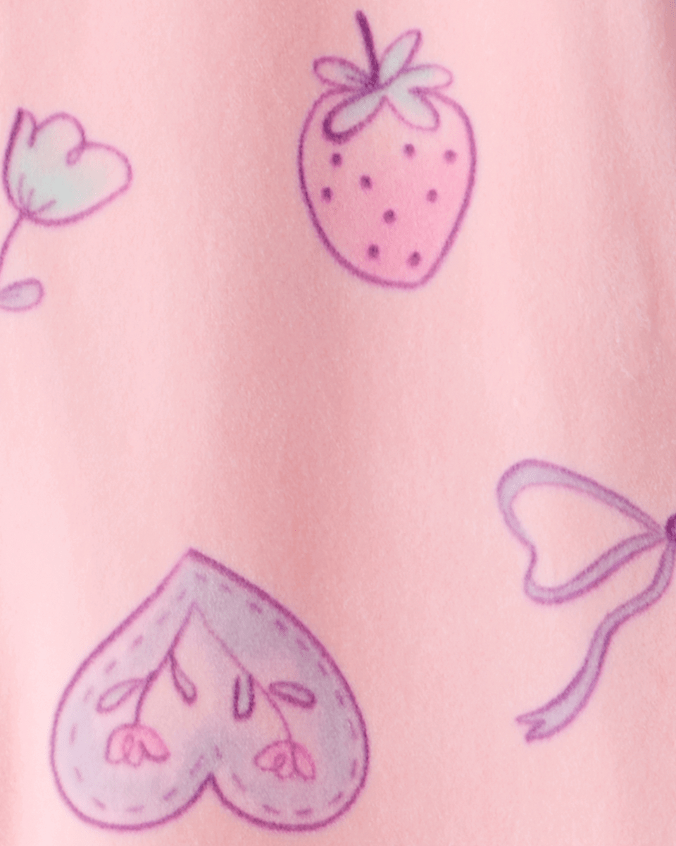 Pijama enterizo ajustado con cisnes