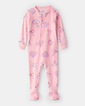 Pijama enterizo ajustado con cisnes