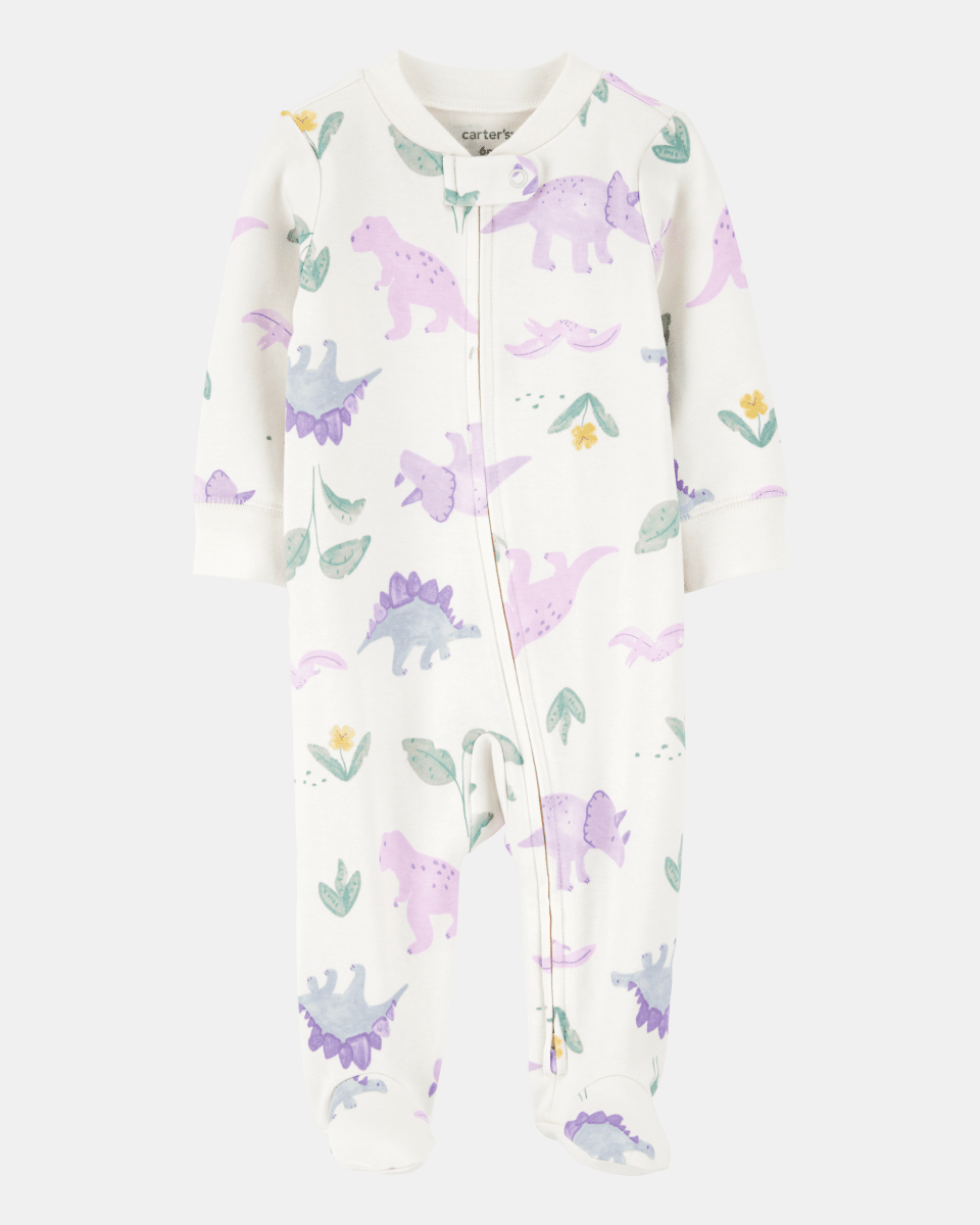 Pijama entero algodón diseño dinos
