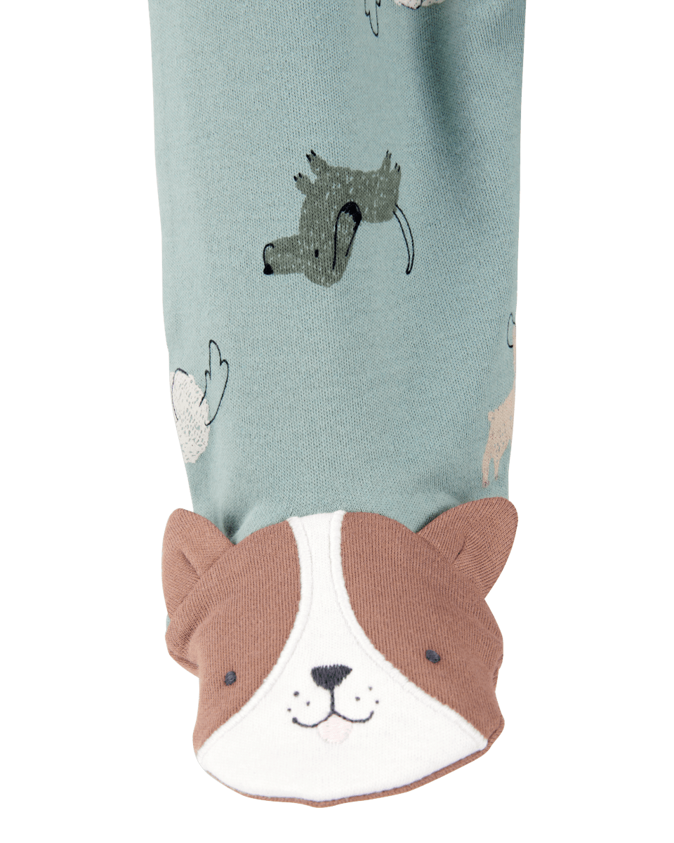 Pijama entero algodón diseño perros