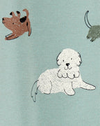 Pijama entero algodón diseño perros