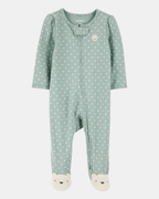 Pijama entero algodón diseño polka