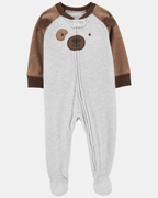 Pijama entero de micropolar diseño cara de perro