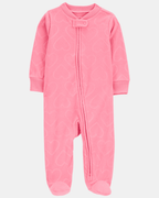 Pijama entero de micropolar diseño corazones