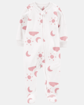 Pijama entero de micropolar diseño nubes