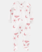 Pijama entero de micropolar diseño nubes