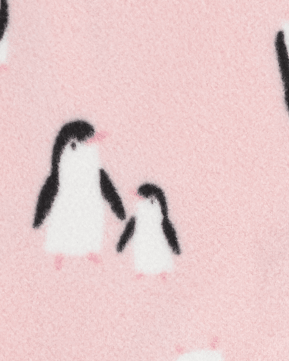 Pijama entero de micropolar diseño pingüinos