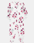 Pijama entero micropolar diseño floral