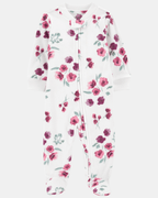 Pijama entero micropolar diseño floral