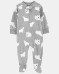 Pijama entero micropolar diseño oso polar