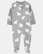 Pijama entero micropolar diseño oso polar