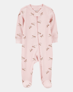 Pijama entero punto canalé diseño caballo