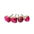 Pink Agate Cabinet Door Pull Handle - Set of 4