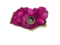 Pink Agate Gemstone Taper Candle Holder